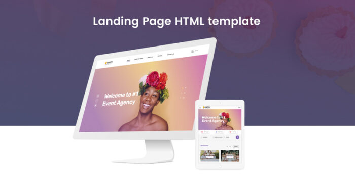 Happy - Template Halaman HTML Agensi Acara - Fitur Gambar 2