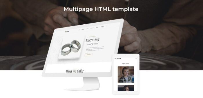 Graver - Template Situs Web HTML Multihalaman Elegan - Fitur Gambar 2