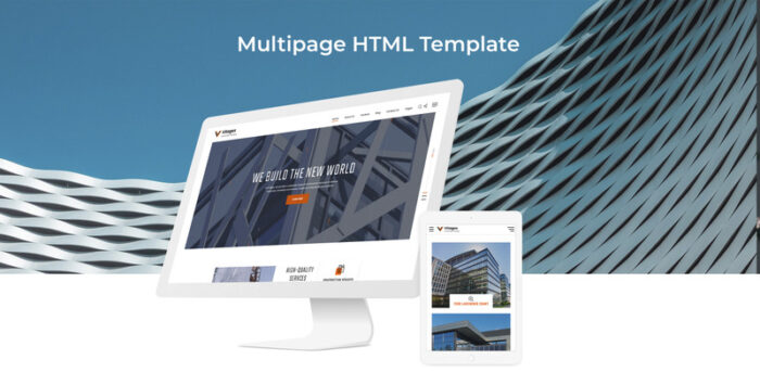 Vitagex - Template Situs Web HTML Multihalaman Modern Perusahaan Konstruksi - Fitur Gambar 2