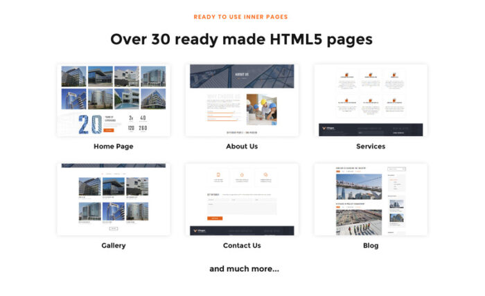 Vitagex - Template Situs Web HTML Multihalaman Modern Perusahaan Konstruksi - Fitur Gambar 3