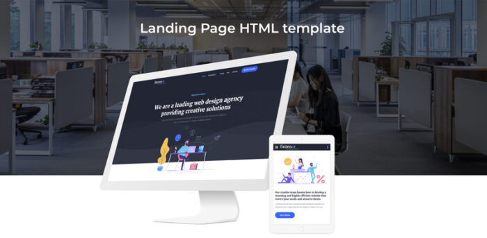 Lintense Corporate - Agensi Desain Web Template Halaman Arahan HTML Kreatif - Fitur Gambar 3