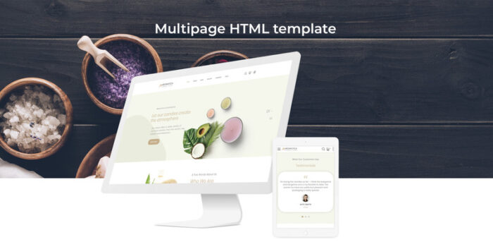 Aromatica - Template Situs Web HTML Multihalaman Toko Lilin - Fitur Gambar 2