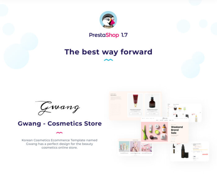 Gwang - Template E-dagang Kosmetik Korea Tema PrestaShop - Fitur Gambar 2