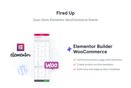 Fired Up - Tema WooCommerce Toko Senjata - Fitur Gambar 1