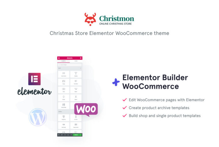 Christmon - Tema WooCommerce Situs Web eCommerce Kerajinan Tangan Natal - Fitur Gambar 1