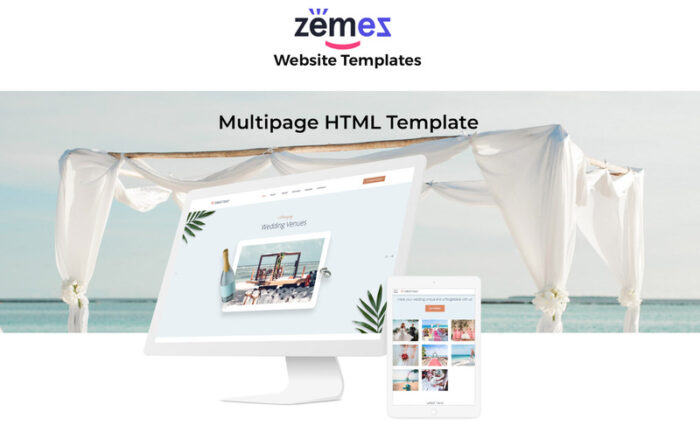 SweetDay - Template Situs Web Agensi Tempat Pernikahan - Fitur Gambar 1