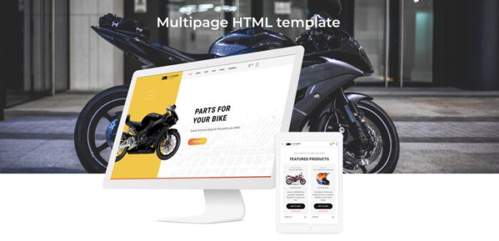 Brightcycle - Template Situs Web Toko Sepeda Motor - Fitur Gambar 2