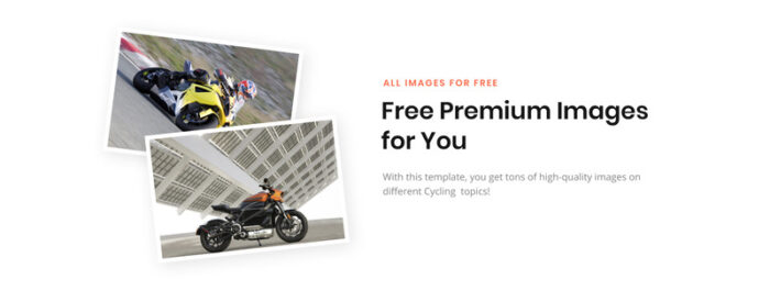 Brightcycle - Template Situs Web Toko Sepeda Motor - Fitur Gambar 4