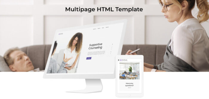 Soul - Template Situs Web HTML Multihalaman Konseling yang Mendukung - Fitur Gambar 2