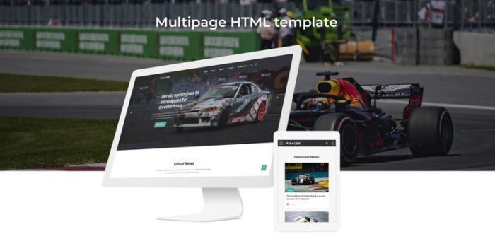 Pembalap - Template Situs Web Berita Olahraga Mobil - Fitur Gambar 2