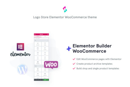 Logoster - Tema Toko WooCommerce Desain Logo Kreatif dan Modern - Fitur Gambar 1