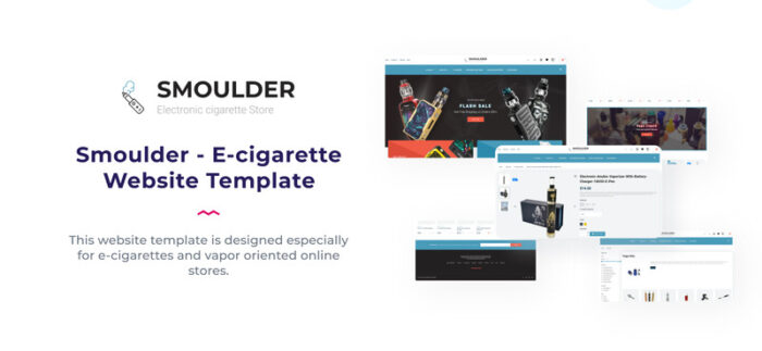 Smoulder - Desain Situs Web Rokok Elektrik Tema PrestaShop - Fitur Gambar 3