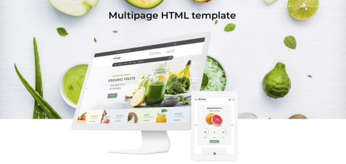 Template Situs Web Pertanian Buah Organik Orange - Fitur Gambar 2