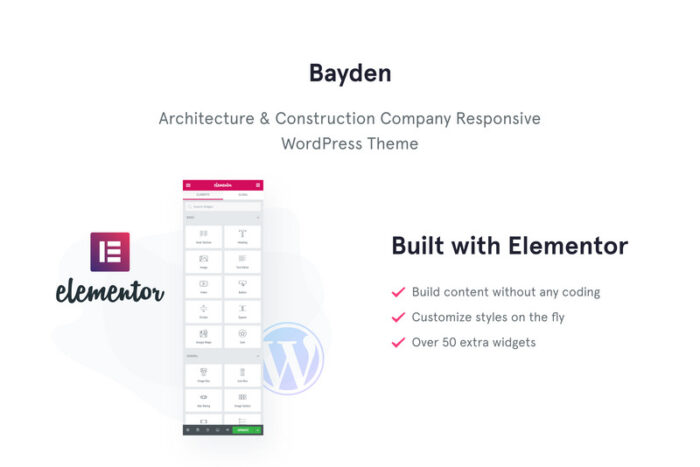 Bayden - Tema WordPress Responsif untuk Perusahaan Arsitektur & Konstruksi - Fitur Gambar 1