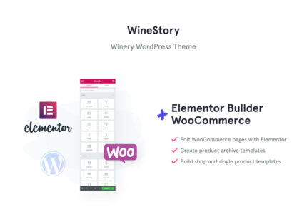 WineStory - Tema WooCommerce Pabrik Anggur Asli dan Menawan - Fitur Gambar 1