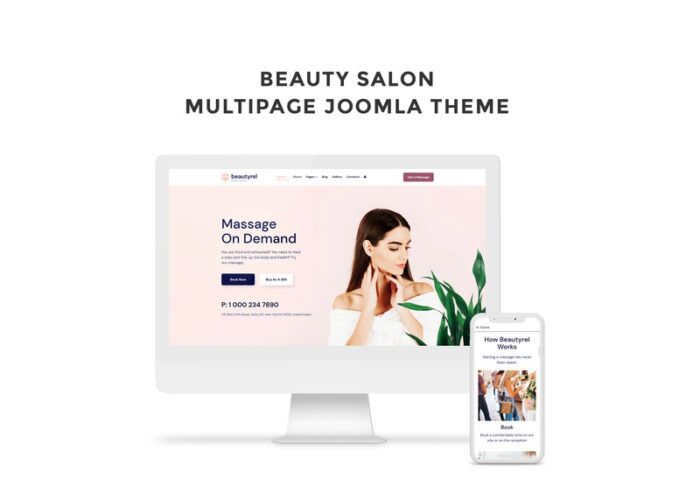 Beautyrel - Template Joomla Salon Kecantikan - Fitur Gambar 1