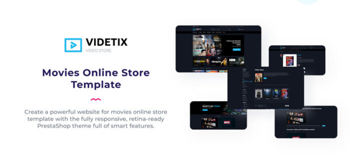 Videtix - Template Toko Film Online Tema PrestaShop - Fitur Gambar 3