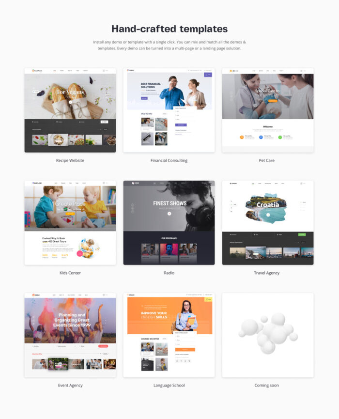 Visi - Template Situs Web Serbaguna Responsif - Fitur Gambar 3