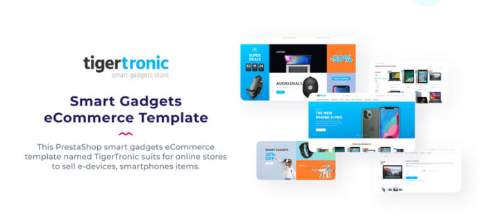 TigerTronic - Template eCommerce Gadget Cerdas Tema PrestaShop - Fitur Gambar 3