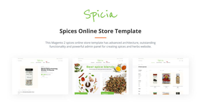 Spicia - Template Toko Online Rempah-rempah Tema Magento - Fitur Gambar 3