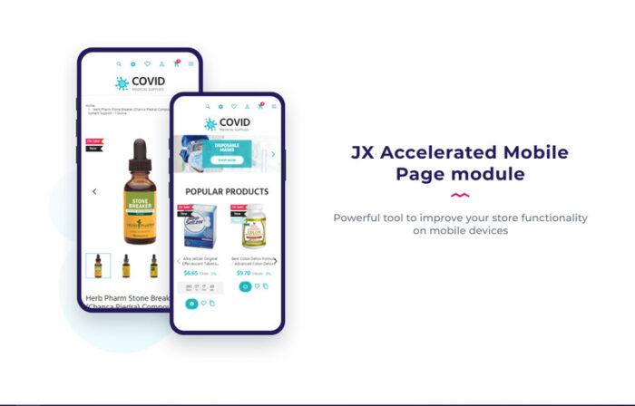 COVID - Template eCommerce Perlengkapan Medis Tema PrestaShop - Fitur Gambar 7