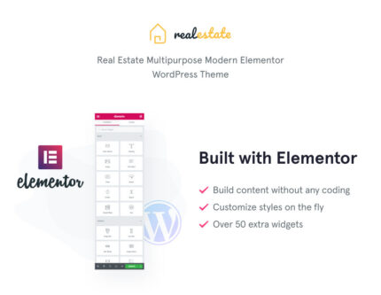 Real Estate - Tema WordPress Agen Real Estate - Fitur Gambar 1