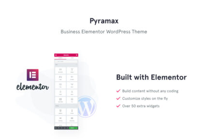 Pyramax - Tema WordPress Elementor Klasik Konsultasi - Fitur Gambar 1