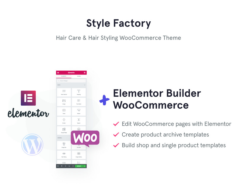 Style Factory - Tema WooCommerce Perawatan Rambut & Penataan Rambut - Fitur Gambar 1