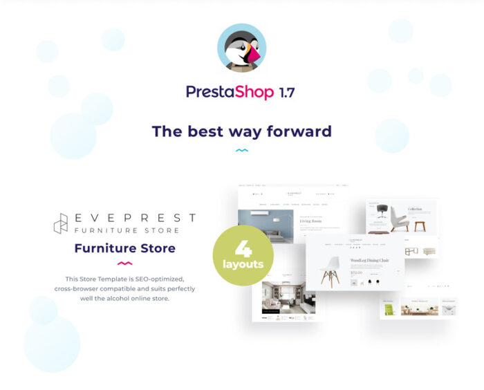 Eveprest Furniture 1.7 - Tema PrestaShop Toko Mebel - Fitur Gambar 2