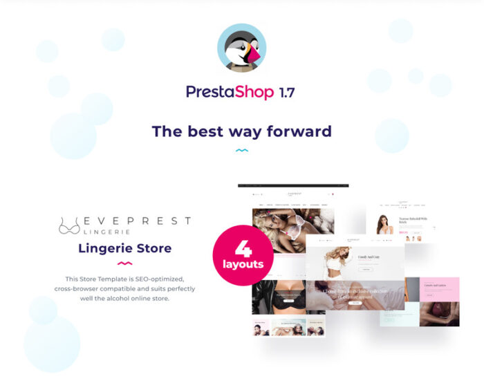 Eveprest Lingerie 1.7 - Tema PrestaShop Toko Lingerie - Fitur Gambar 2