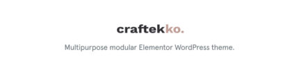 Craftekko - Tema WooCommerce Elementor Bersih ECommerce Buatan Tangan - Fitur Gambar 1