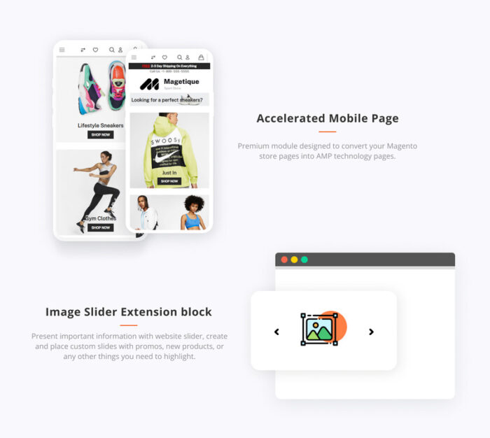 Magetique - Tema Toko Olahraga Magento 2 Tema Magento - Fitur Gambar 4