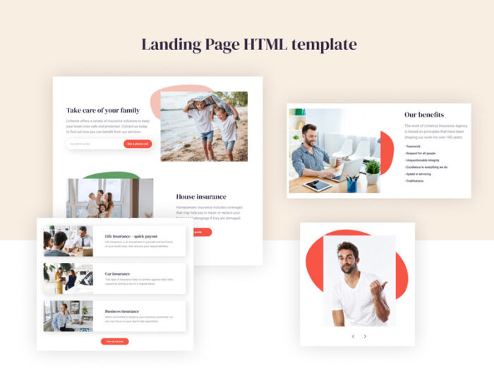 Lintense Insurance Agency - Template Halaman Arahan HTML Kreatif - Fitur Gambar 3