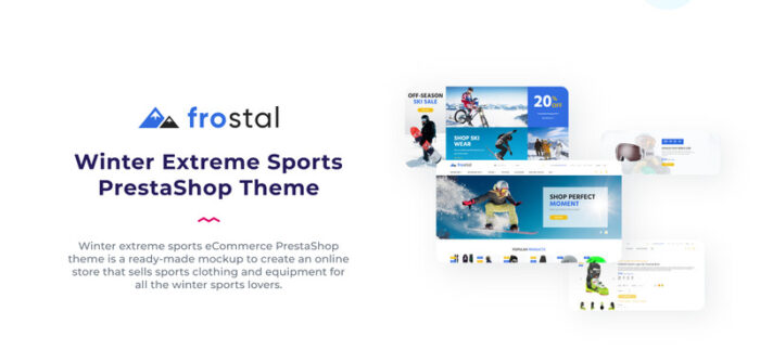 Frostal - Tema PrestaShop eCommerce Olahraga Ekstrim Musim Dingin - Fitur Gambar 3