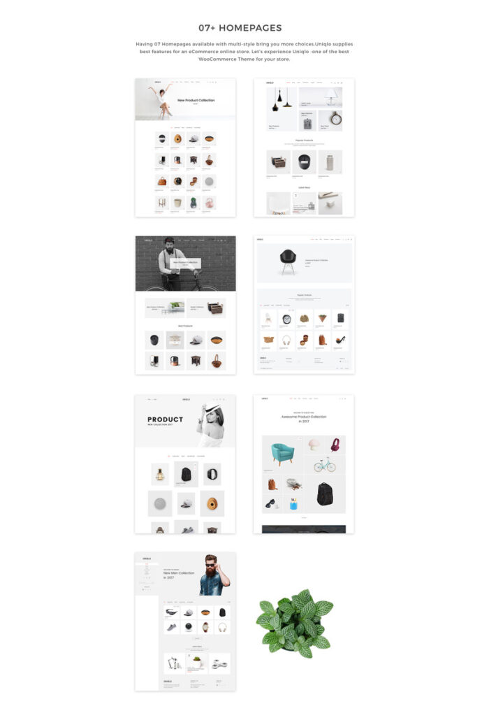 Uniqlo - Tema WooCommerce Minimal - Fitur Gambar 3