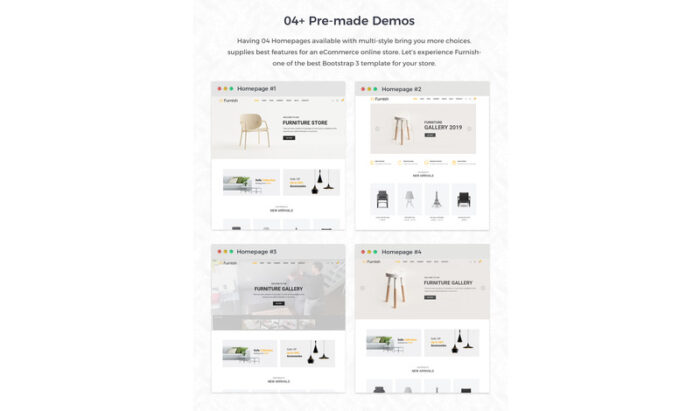 Furnish - Template Situs Web Perabotan Minimalis - Fitur Gambar 2