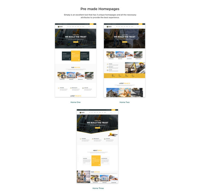 Sederhana - Template Situs Web Konstruksi - Fitur Gambar 3