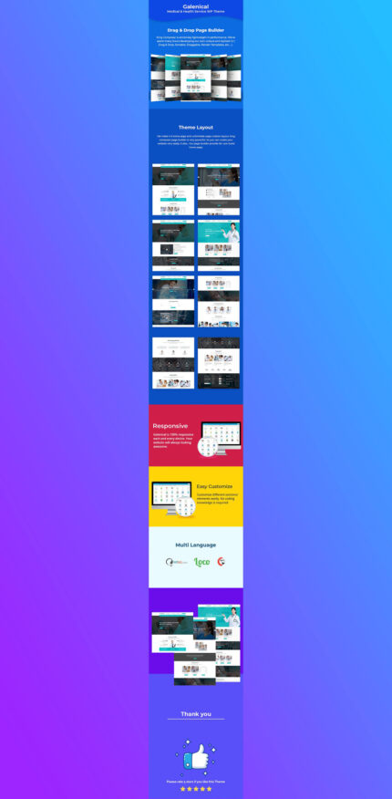 Galenical - Tema WordPress Responsif Layanan Medis & Kesehatan - Fitur Gambar 1