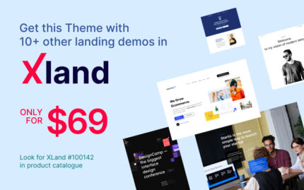 DesignCamp - Tema WordPress Platform Halaman Landing Acara Modern - Fitur Gambar 1