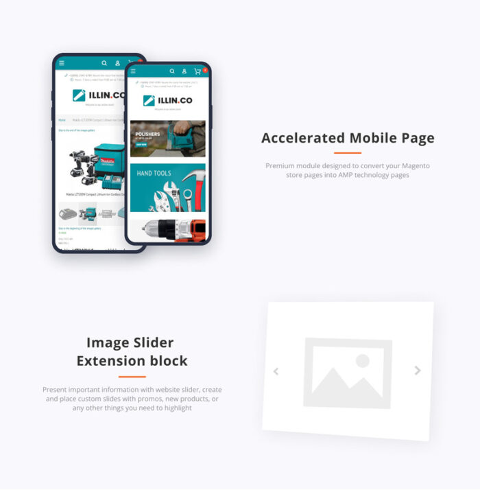 Illin.co - Tema Magento Alat & Peralatan - Fitur Gambar 5
