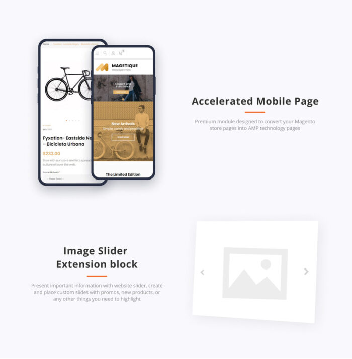 Magetique - Tema AMP Magento Sepeda - Fitur Gambar 5