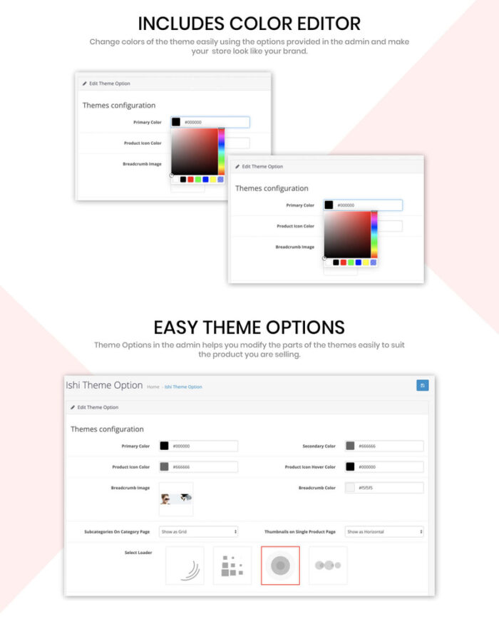 Template OpenCart Toko Kelontong Organic World - Fitur Gambar 1