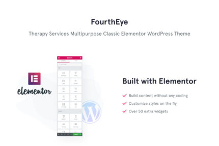 FourthEye - Tema WordPress Elementor Klasik Serbaguna Layanan Terapi - Fitur Gambar 1