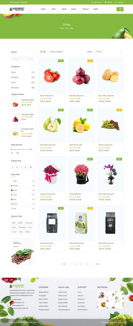 Template Bootstrap 5 Agroment – Makanan Organik - Fitur Gambar 1