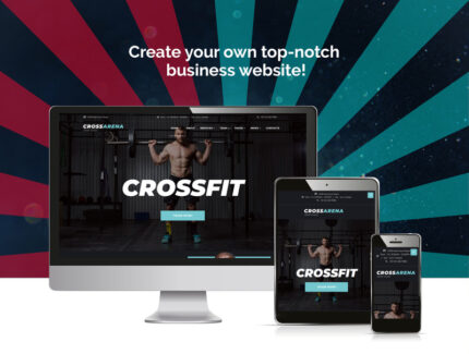 Cross Arena - Tema WordPress Elementor Crossfit Studio - Fitur Gambar 1