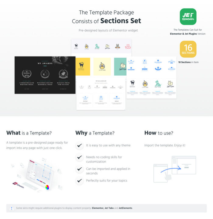 Labelex - Merek Jet Sections Elementor Template - Fitur Gambar 1