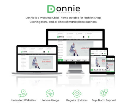 Donnie - Tema WooCommerce Serbaguna - Fitur Gambar 1