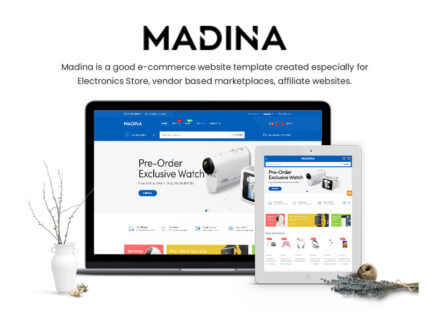 Madina - Tema WooCommerce Toko Elektronik - Fitur Gambar 1