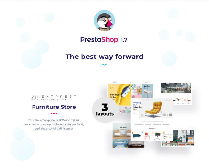 Nextprest - Tema Bootstrap E-Commerce PrestaShop Toko Mebel Bersih - Fitur Gambar 2