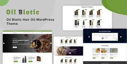 Oilbiotic - Tema Wordpress Minyak Rambut - Fitur Gambar 1